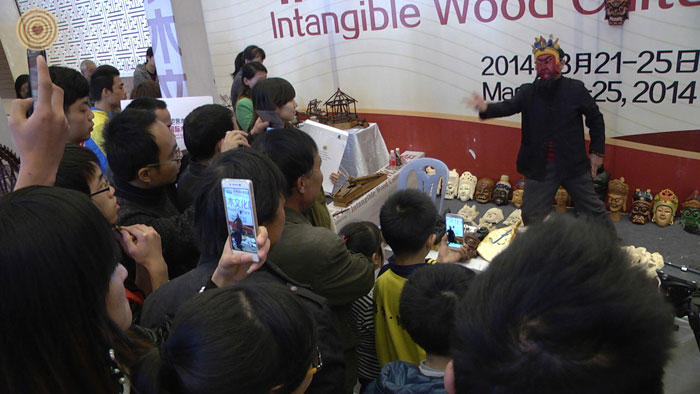 Intangible Wood Culture Exhibition, folk art, 2014 World Wood Day