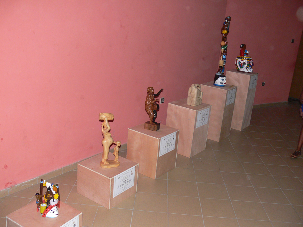 2015 WWD, regional event, Benin, wood sculpture competition, exhibition
