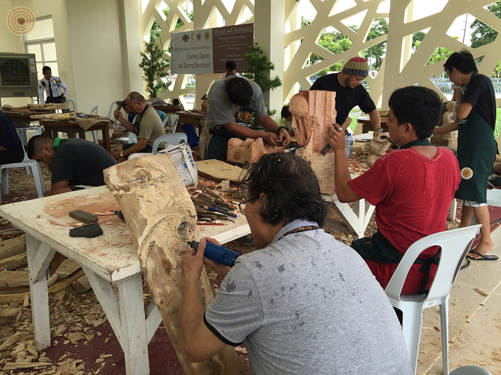 2015 WWD, regional event, Philippines, wood carving