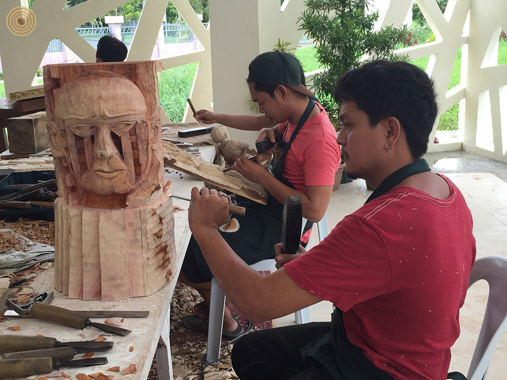 2015 WWD, regional event, Philippines, wood carving
