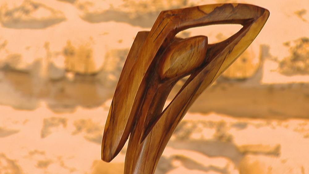 2015 WWD, regional event, Syria, modern wood sculptures exhibition