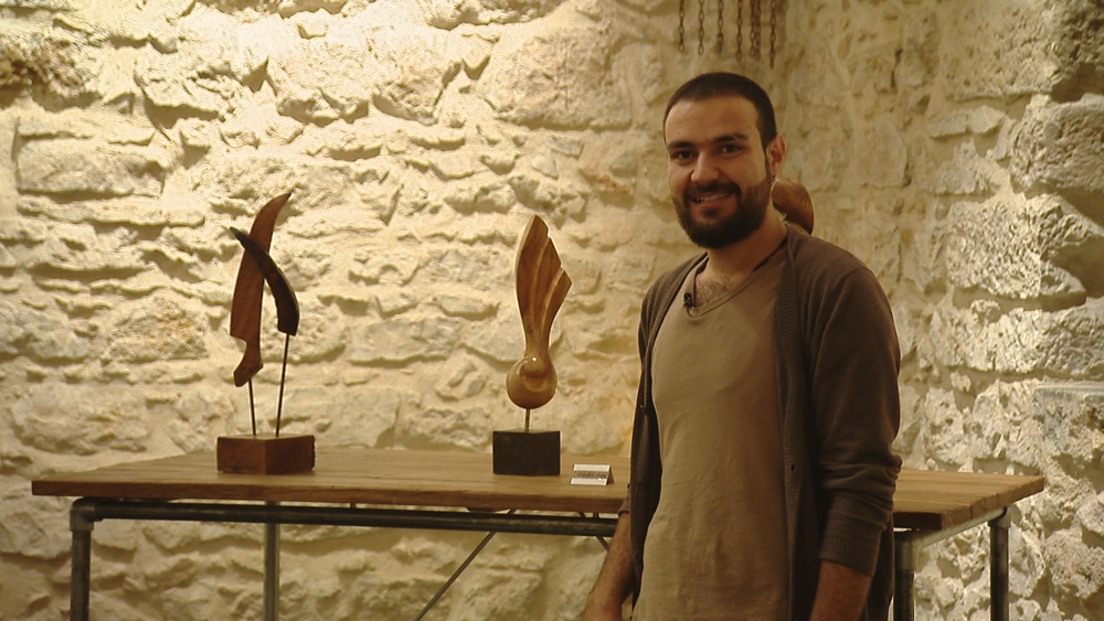 2015 WWD, regional event, Syria, modern wood sculptures exhibition