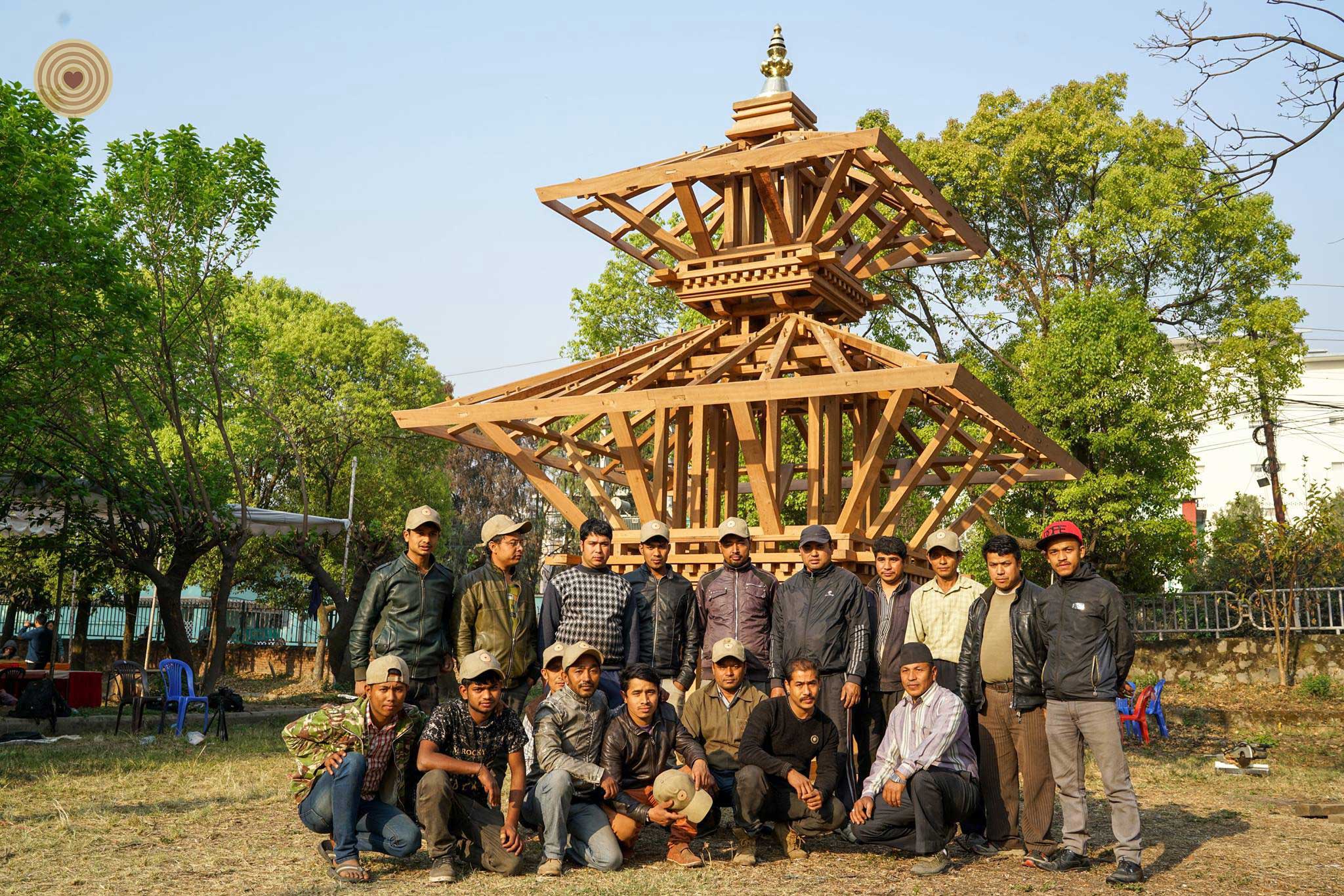 TIERED TEMPLE, 2016 WWD, Wood Architecture
