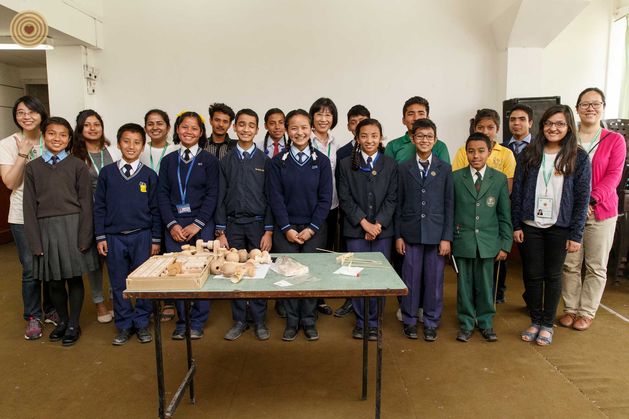 2016 Nepal, Children's Event, Wood Education