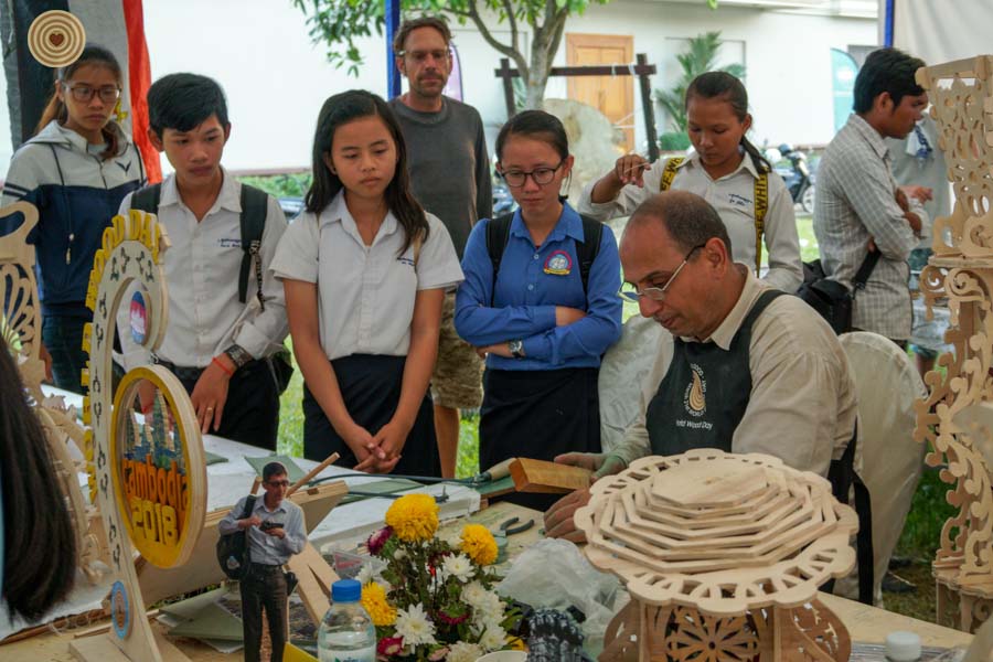 Wood, Folk Art Workshop, 2018 World Wood Day, Cambodia, Alarct, Egypt, Ayman Elsaadni