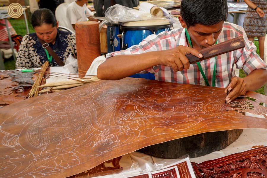 Wood, Folk Art Workshop, 2018 World Wood Day, Cambodia, Leather Puppetry