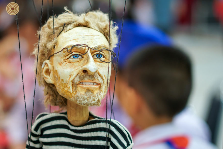 Wood, Folk Art Workshop, 2018 World Wood Day, Laos, Czech Marionette, puppetry, Pavel Truhlar