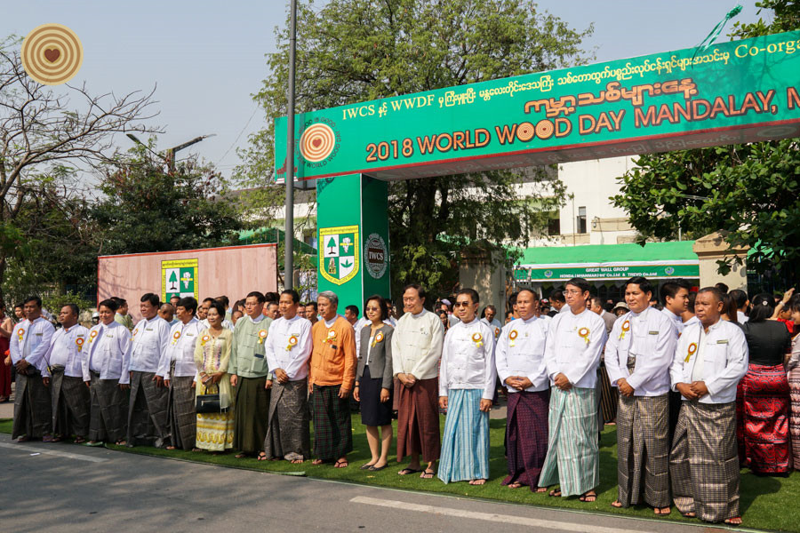 Opening Ceremony, 2018 World Wood Day, Myanmar