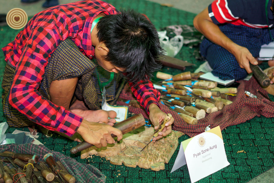 Woodcarving Competition, 2018 World Wood Day, Myanmar