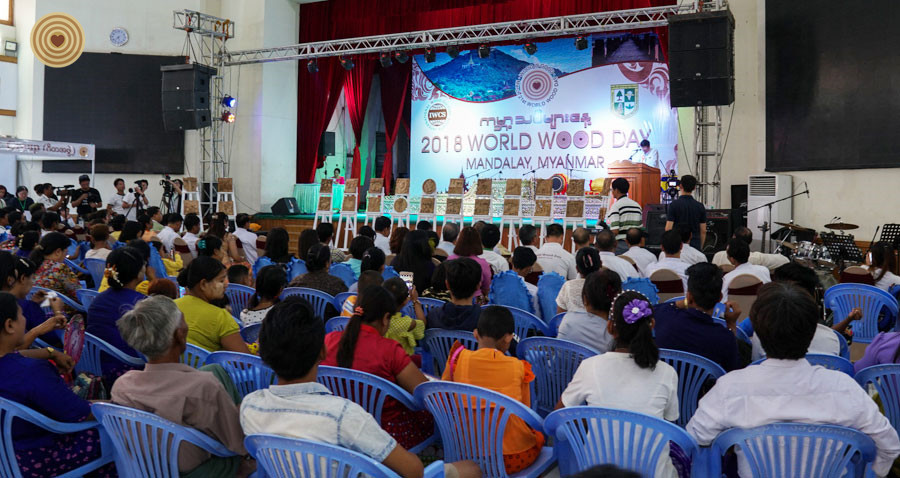Closing Ceremony, 2018 World Wood Day, Myanmar