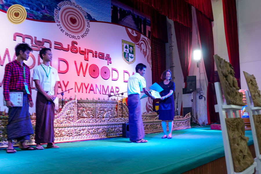 Closing Ceremony, 2018 World Wood Day, Myanmar