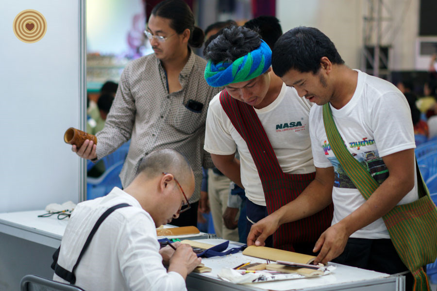 International Wood & Bamboo Carving Demonstration, 2018 World Wood Day, Myanmar