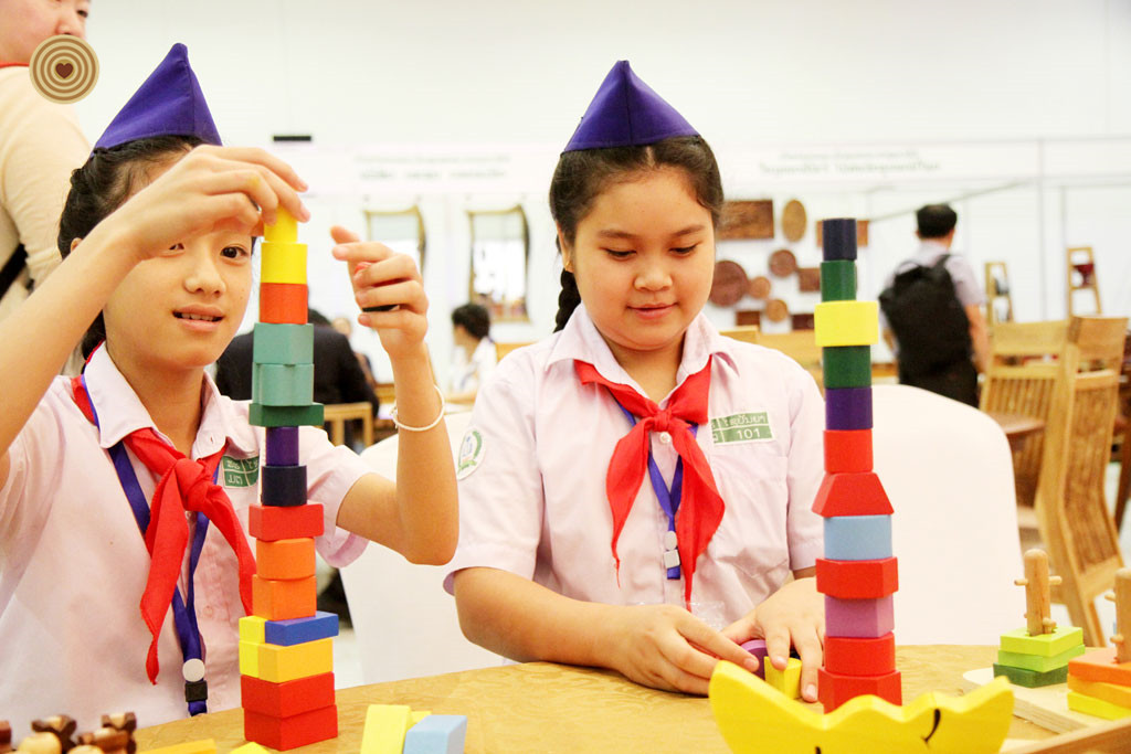 Children’s Event, 2018 World Wood Day, Laos