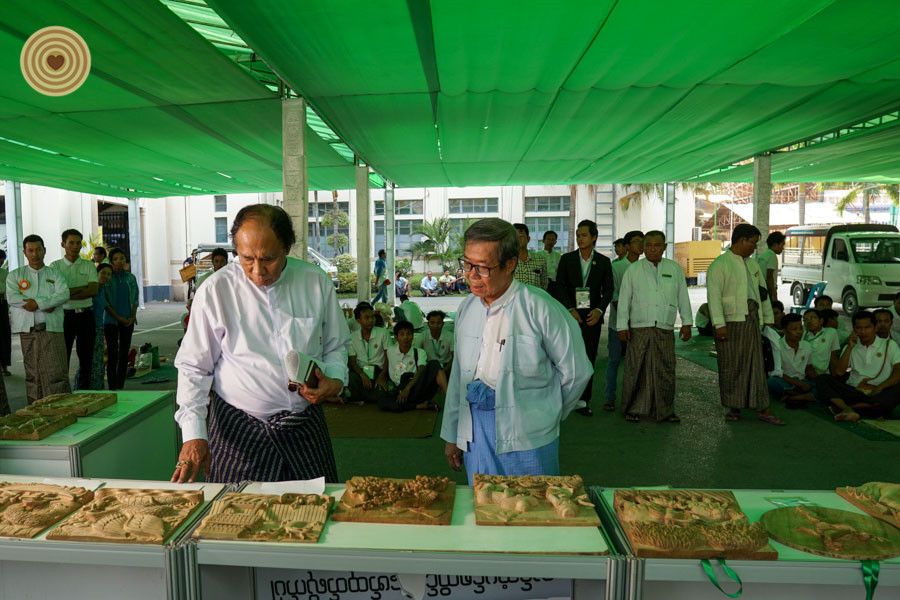 Woodcarving Competition, 2018 World Wood Day, Myanmar