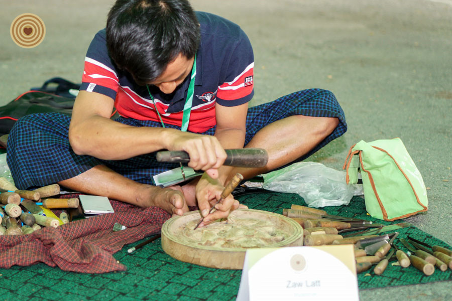 Woodcarving Competition, 2018 World Wood Day, Myanmar