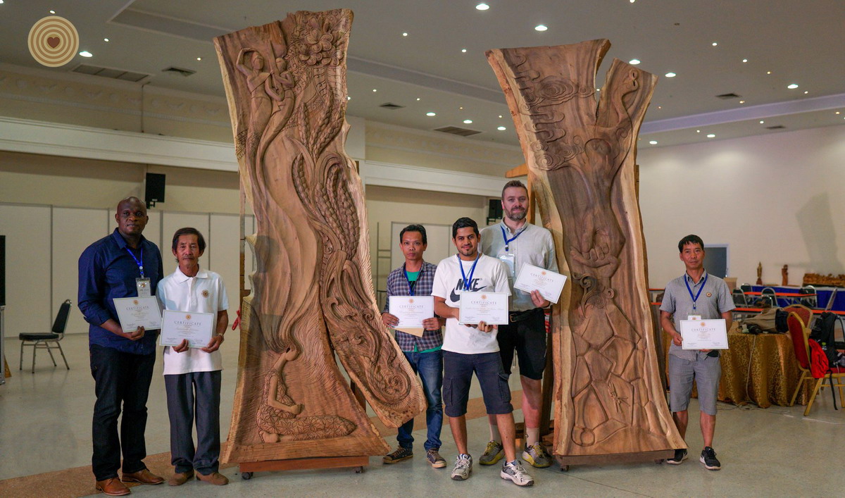 woodcarving, Laos