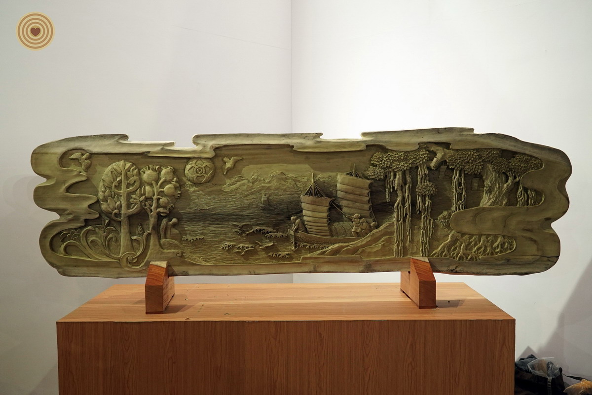 woodcarving, Yiwu, Zhejiang