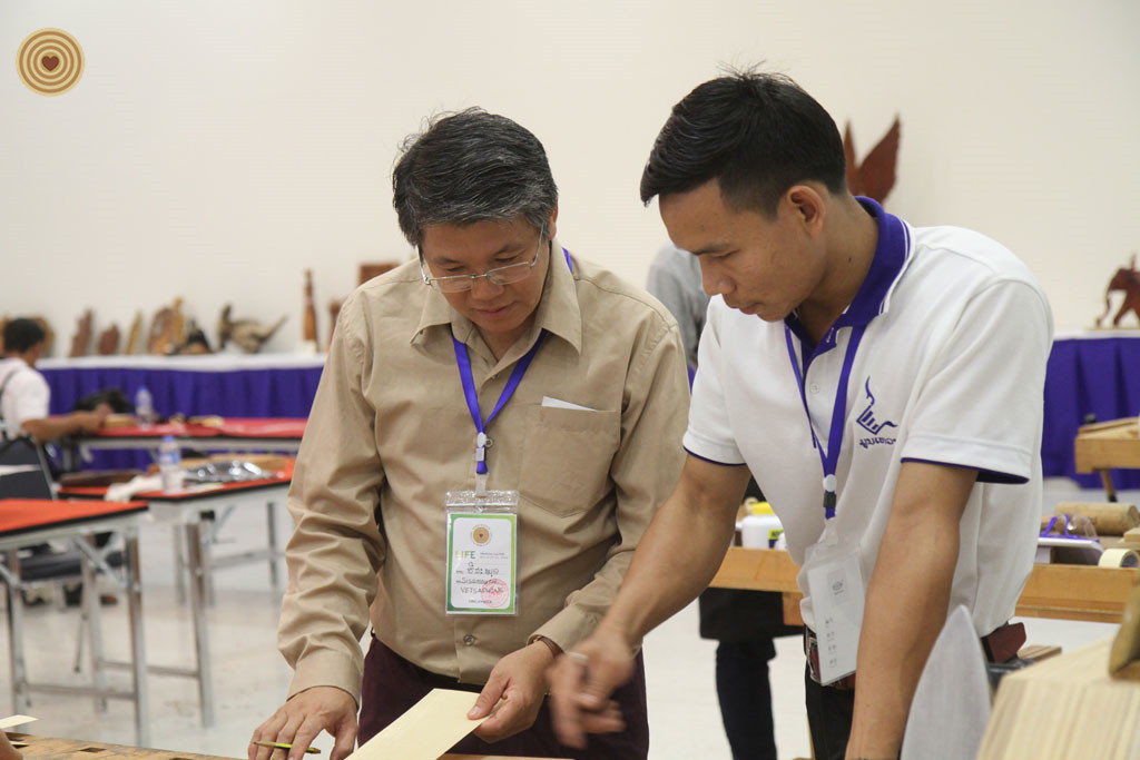Young Adult Furniture Making Invitational, 2018 World Wood Day, Laos