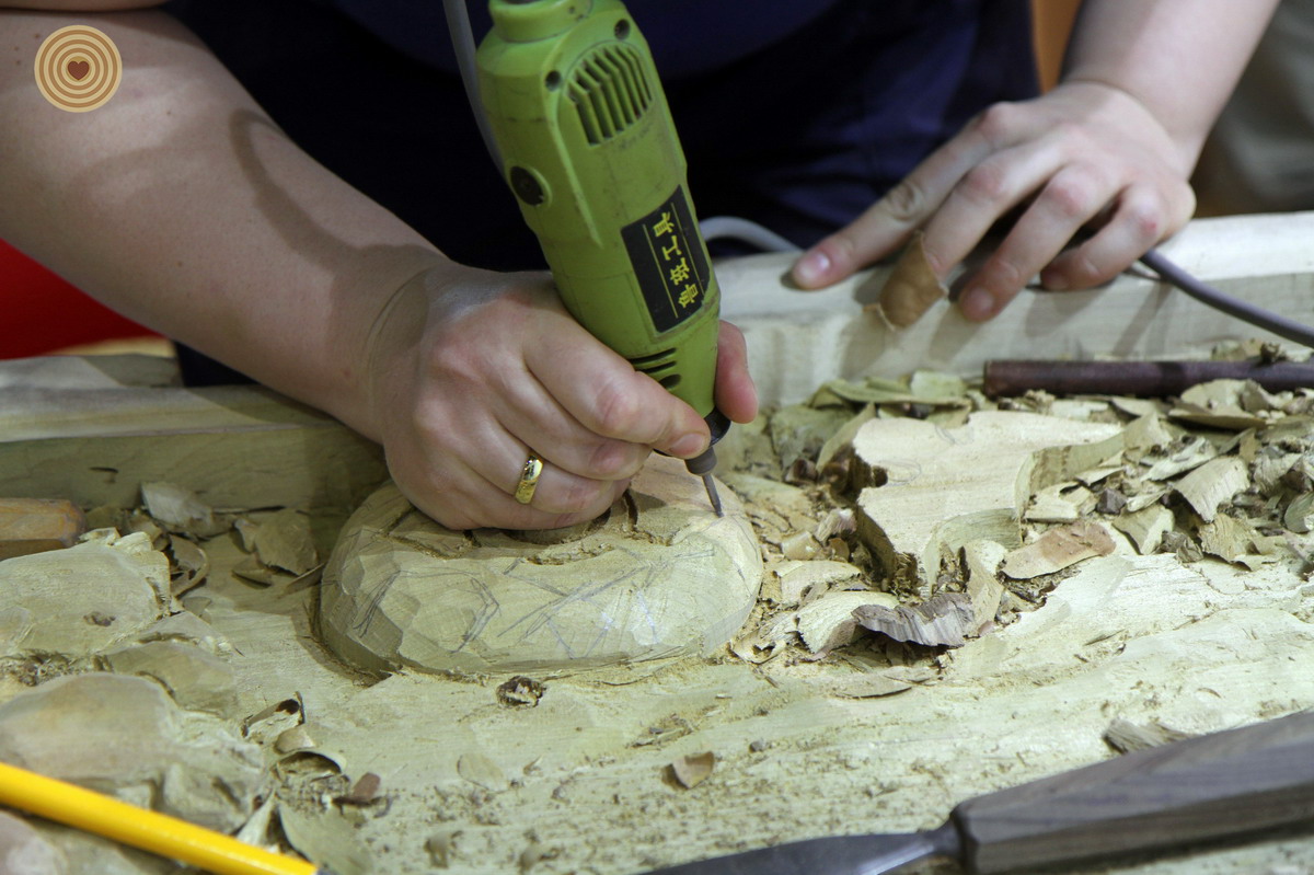woodcarving, Yiwu, Zhejiang