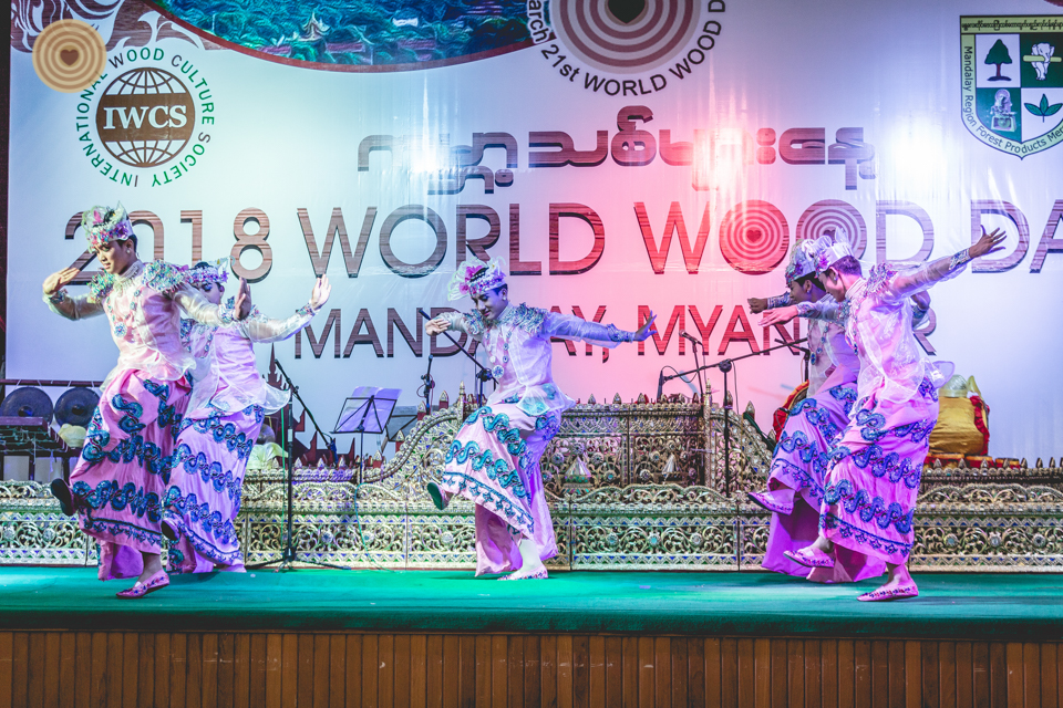 #Myamnar World Wood Day #Mandalay #Traditional Music and Dance