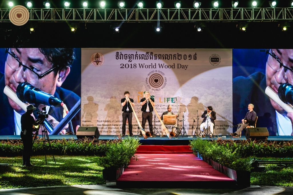 #Music Festival #World Wood Day #Traditional music #Nepal #Swiss Alphorn #Cambodia #Oud player #Irish Uilleann Pipes