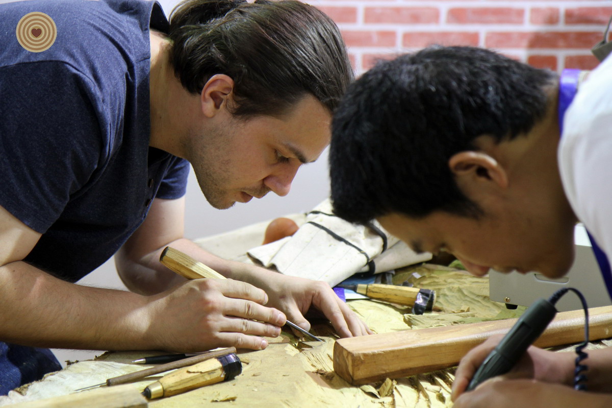 woodcarving, Yiwu, Zhejiang