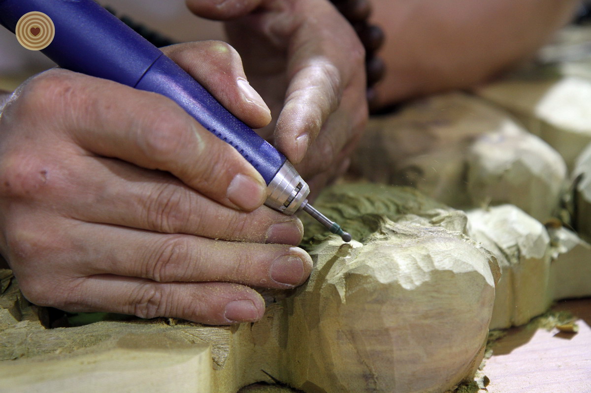woodcarving, Yiwu, Zhejiang