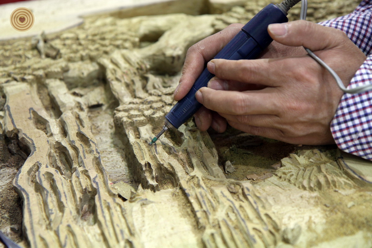 woodcarving, Yiwu, Zhejiang