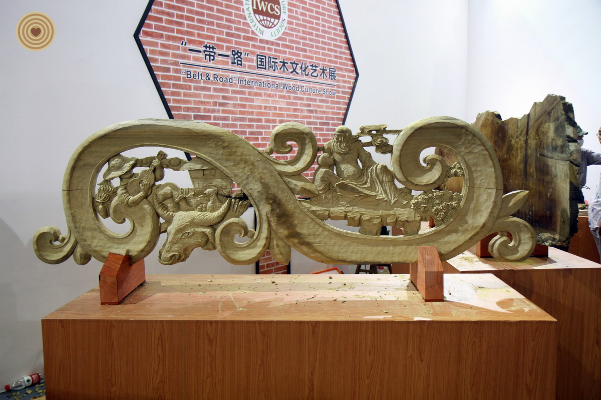 woodcarving, Yiwu, Zhejiang