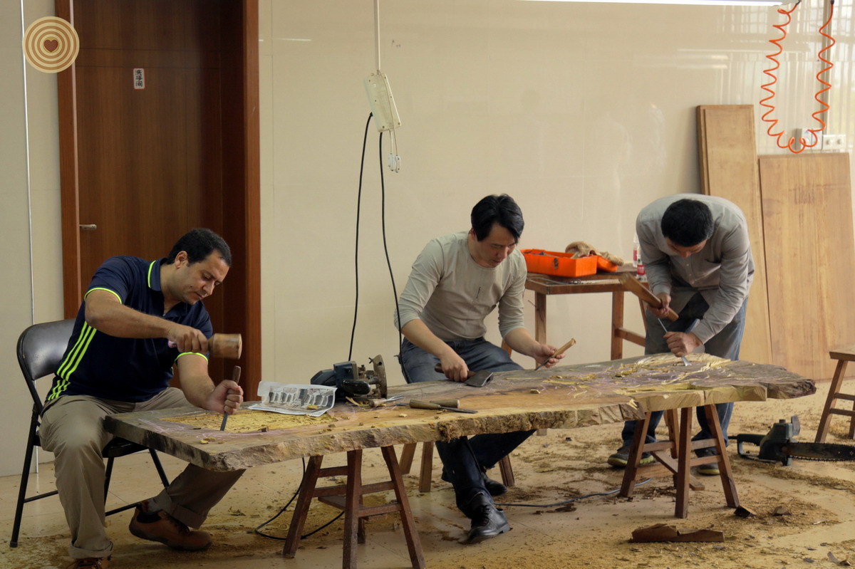 woodcarving, Yiwu, Zhejiang