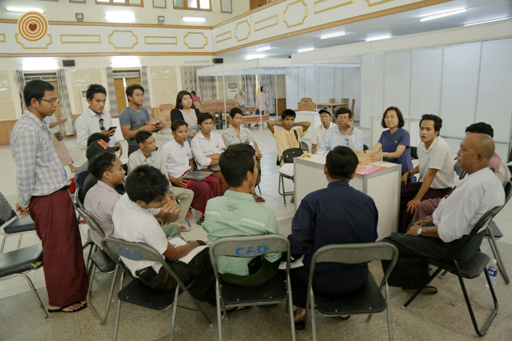 Woodcarving Competition, 2018 World Wood Day, Myanmar