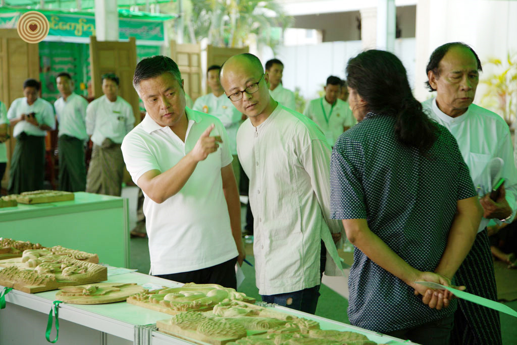 Woodcarving Competition, 2018 World Wood Day, Myanmar
