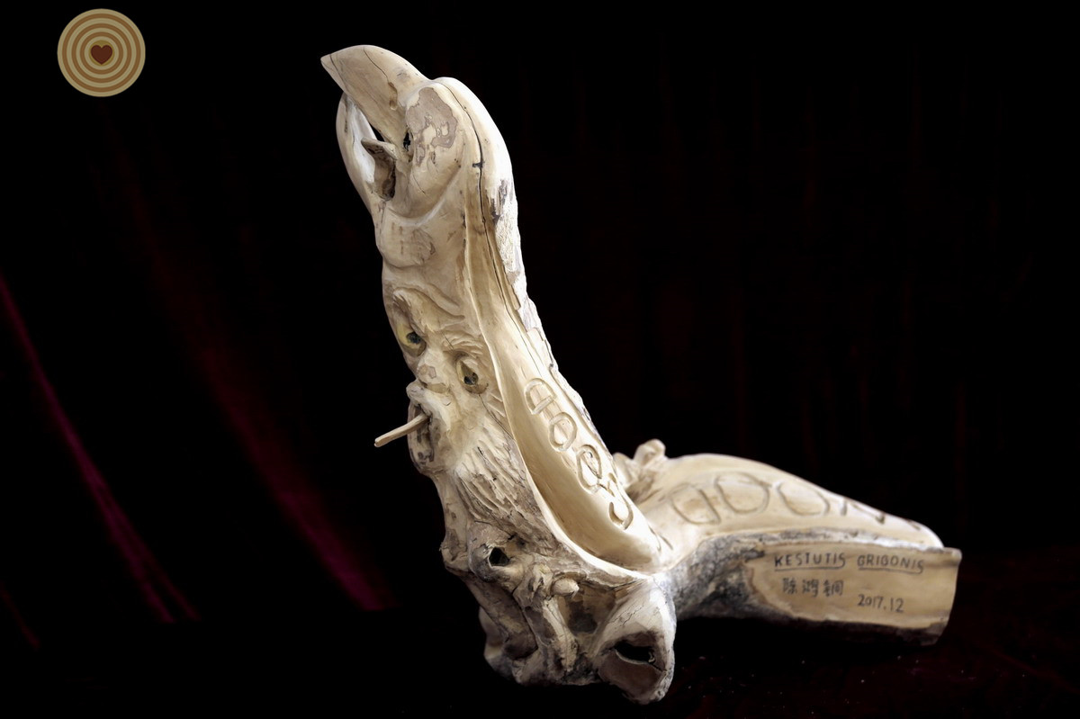 woodcarving, root, Yiwu, Zhejiang