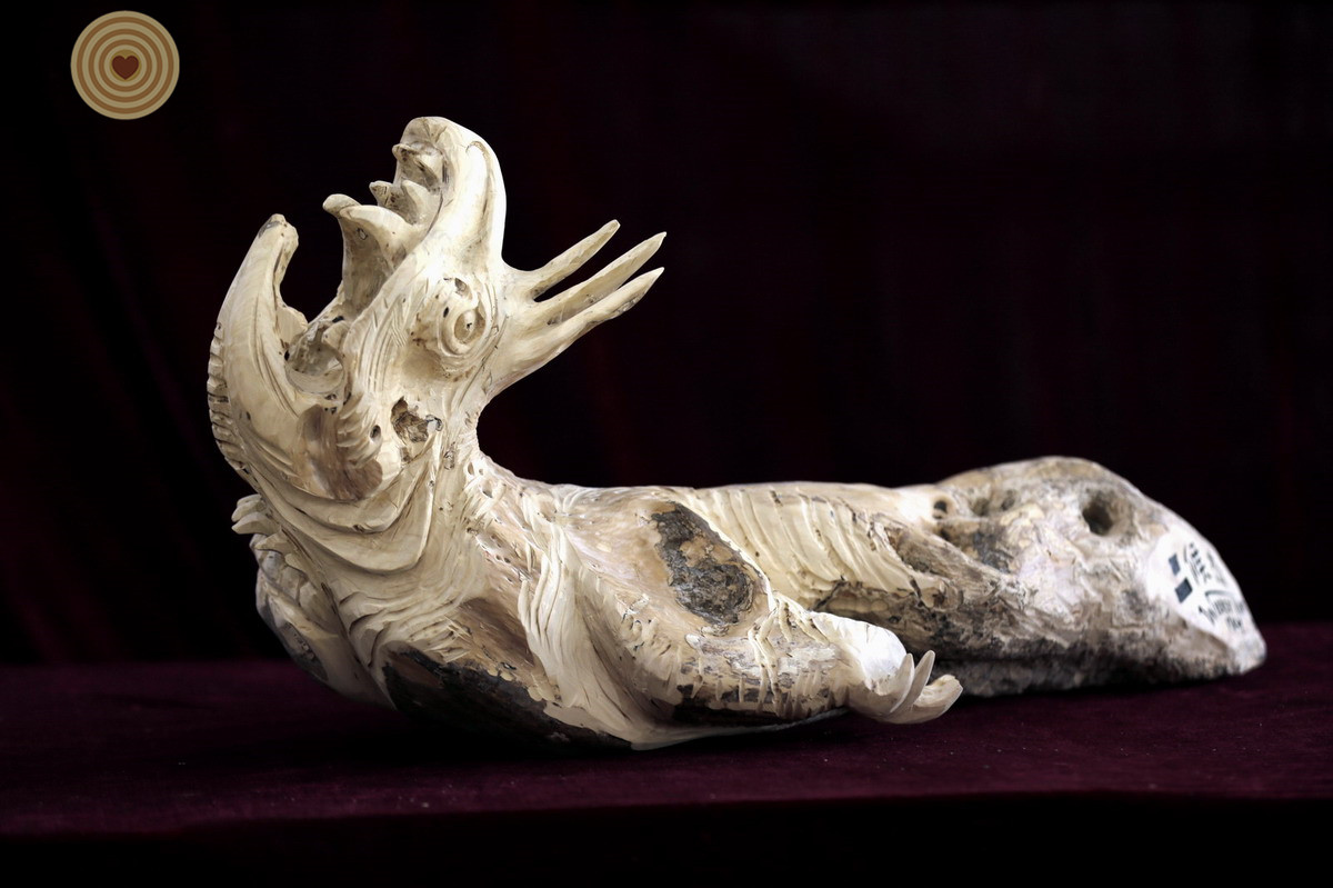 woodcarving, root, Yiwu, Zhejiang