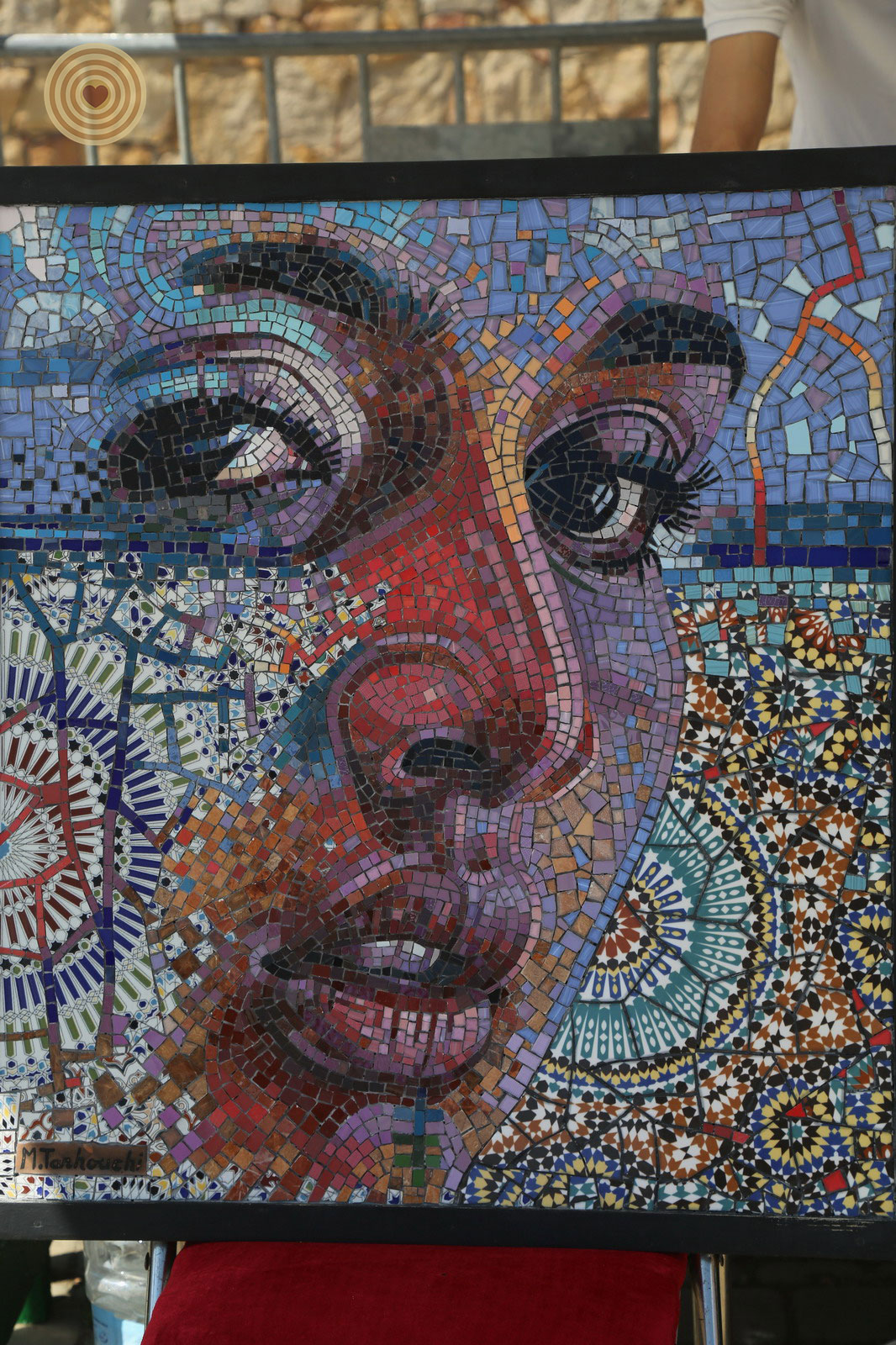 oil painting, collage