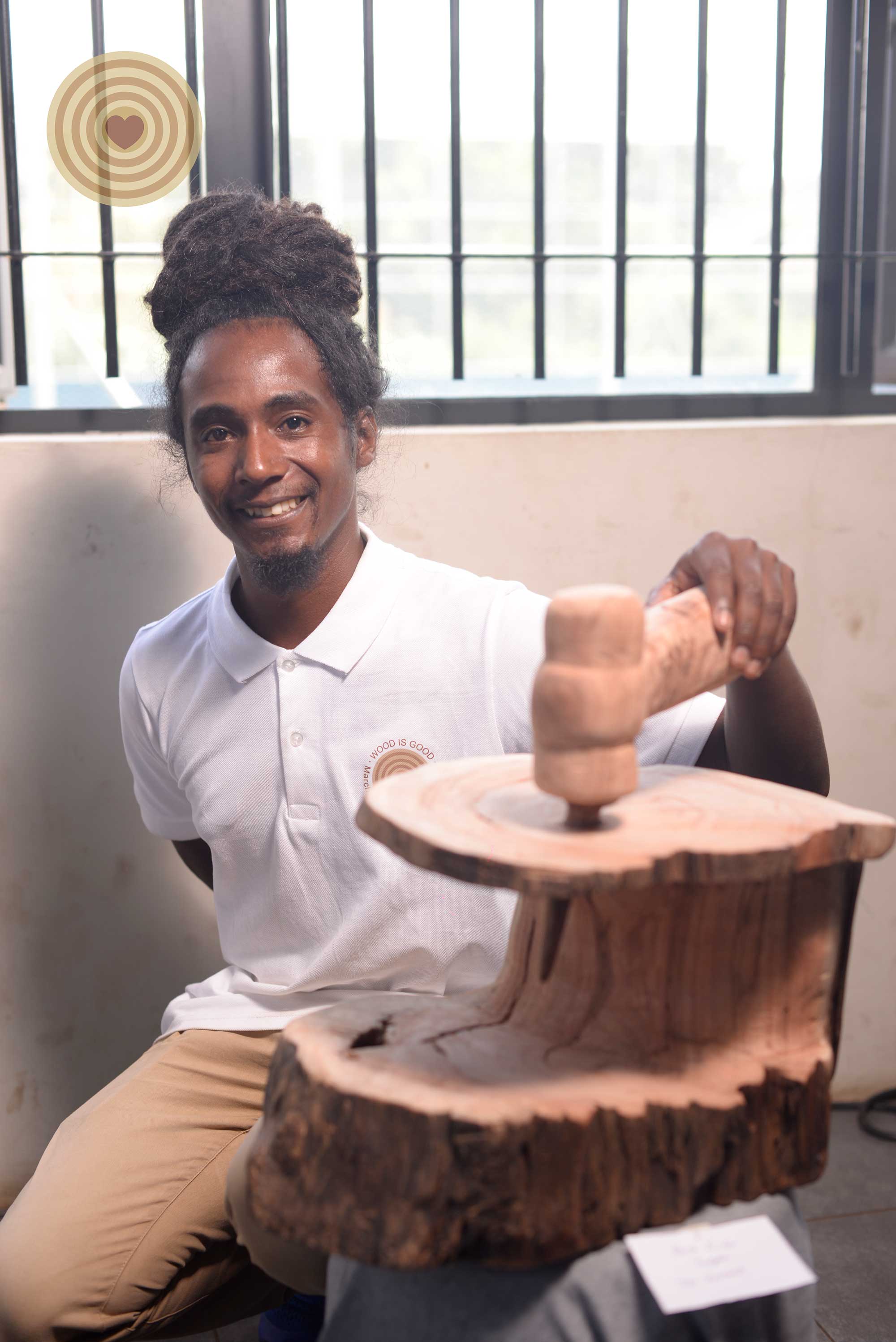 2020 WWD, regional event, Mauritius, woodcarving