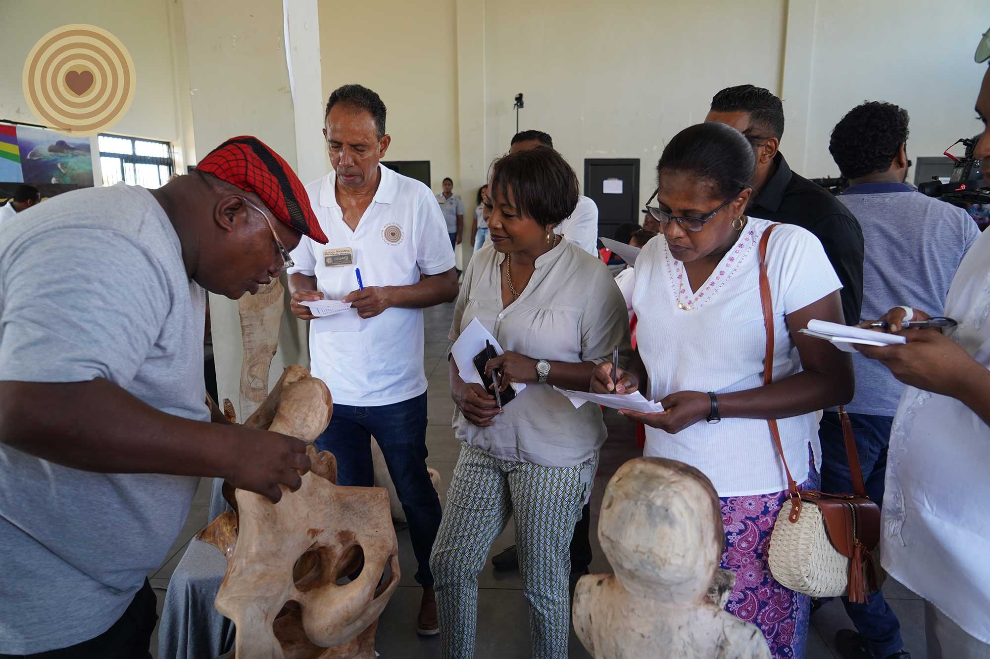 2020 WWD, regional event, Mauritius, woodcarving