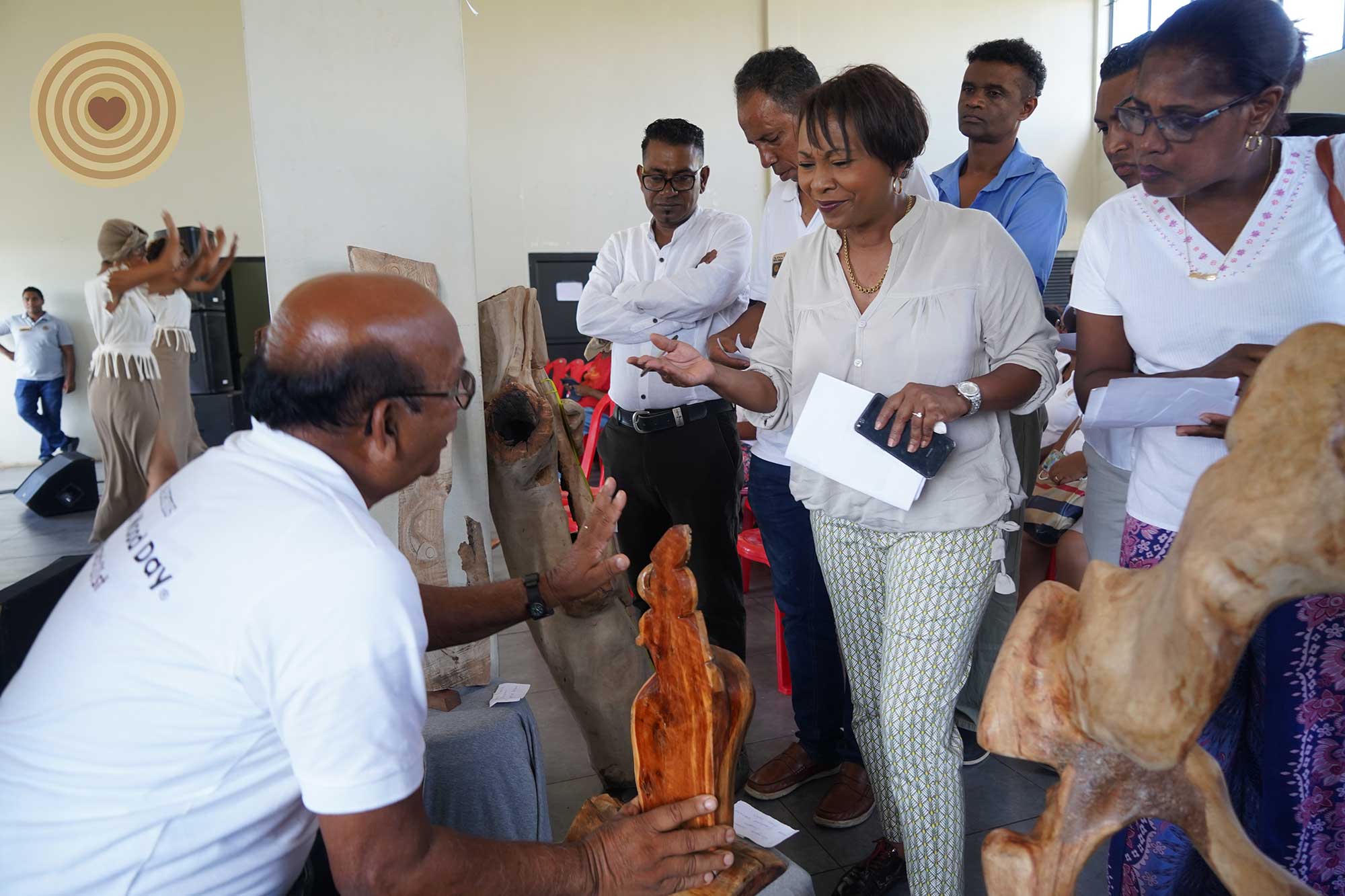 2020 WWD, regional event, Mauritius, woodcarving