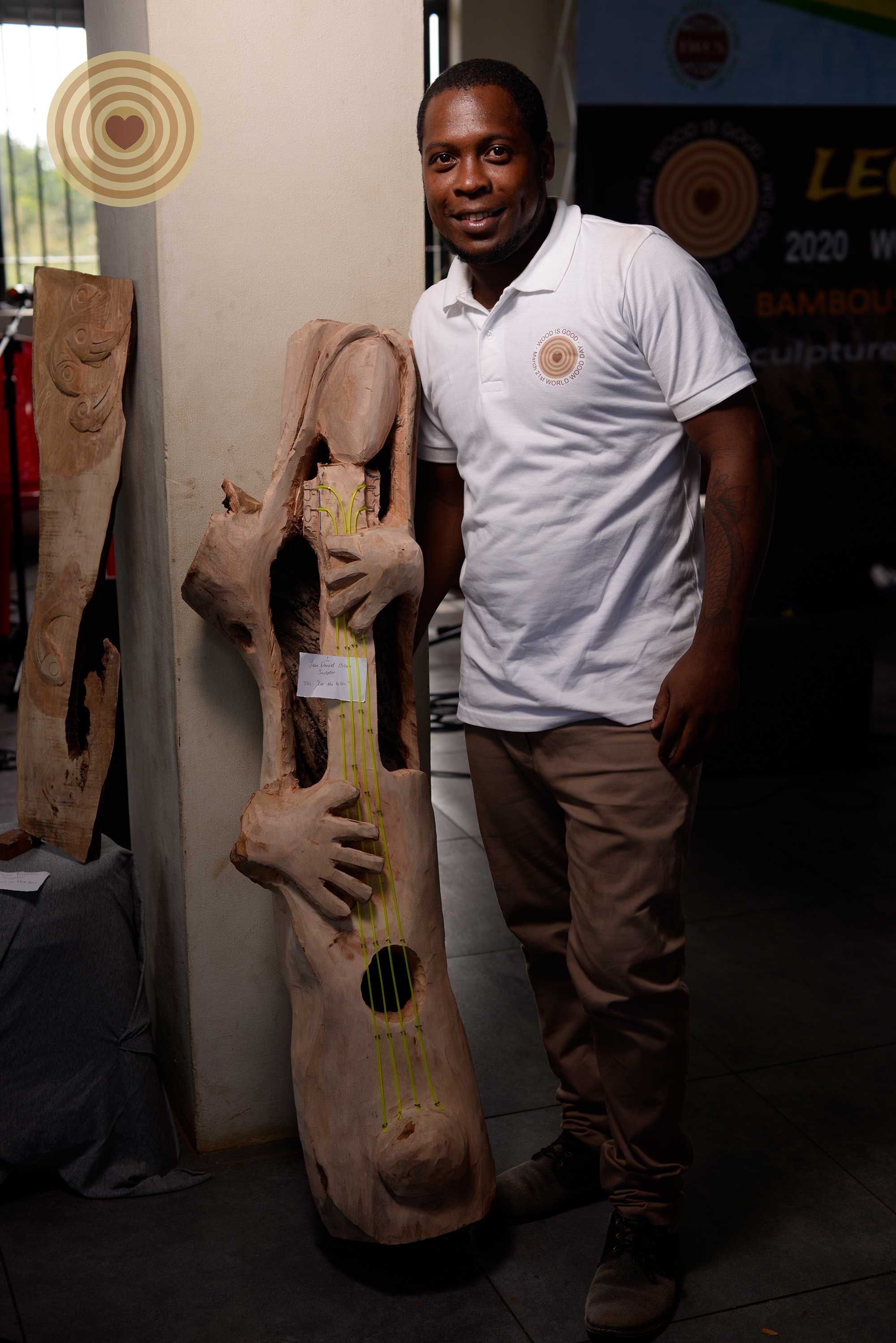 2020 WWD, regional event, Mauritius, woodcarving