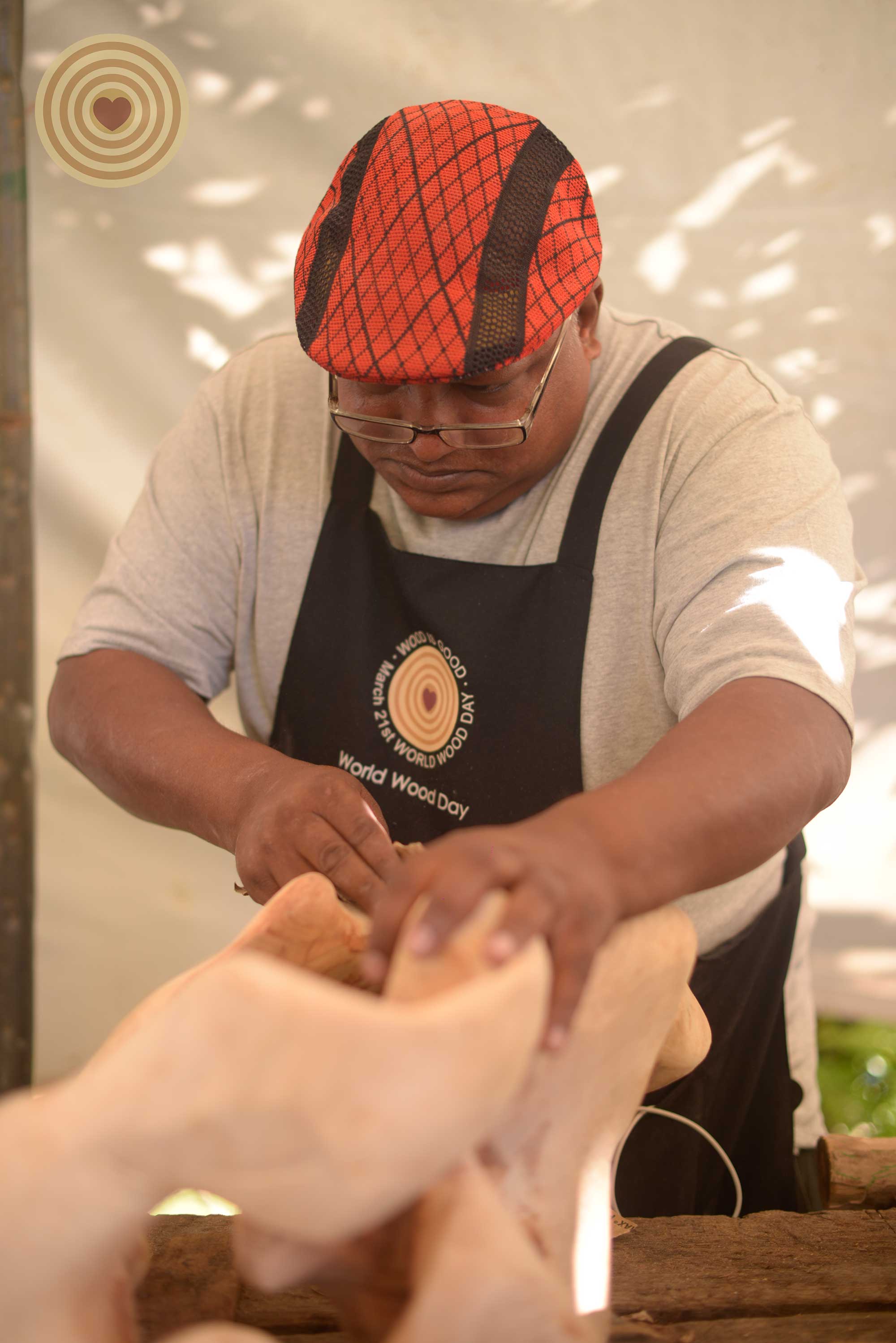 2020 WWD, regional event, Mauritius, woodcarving