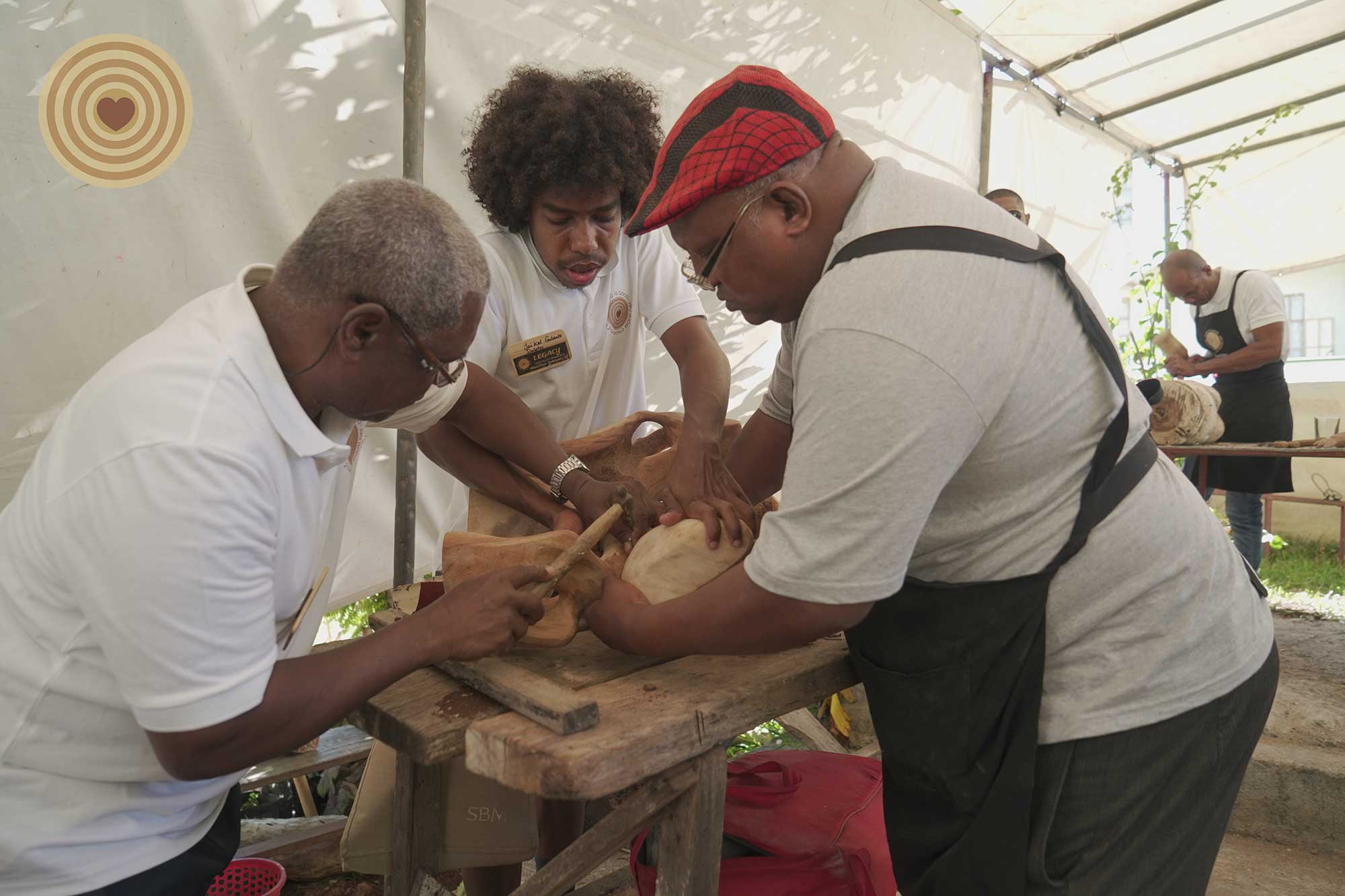 2020 WWD, regional event, Mauritius, woodcarving