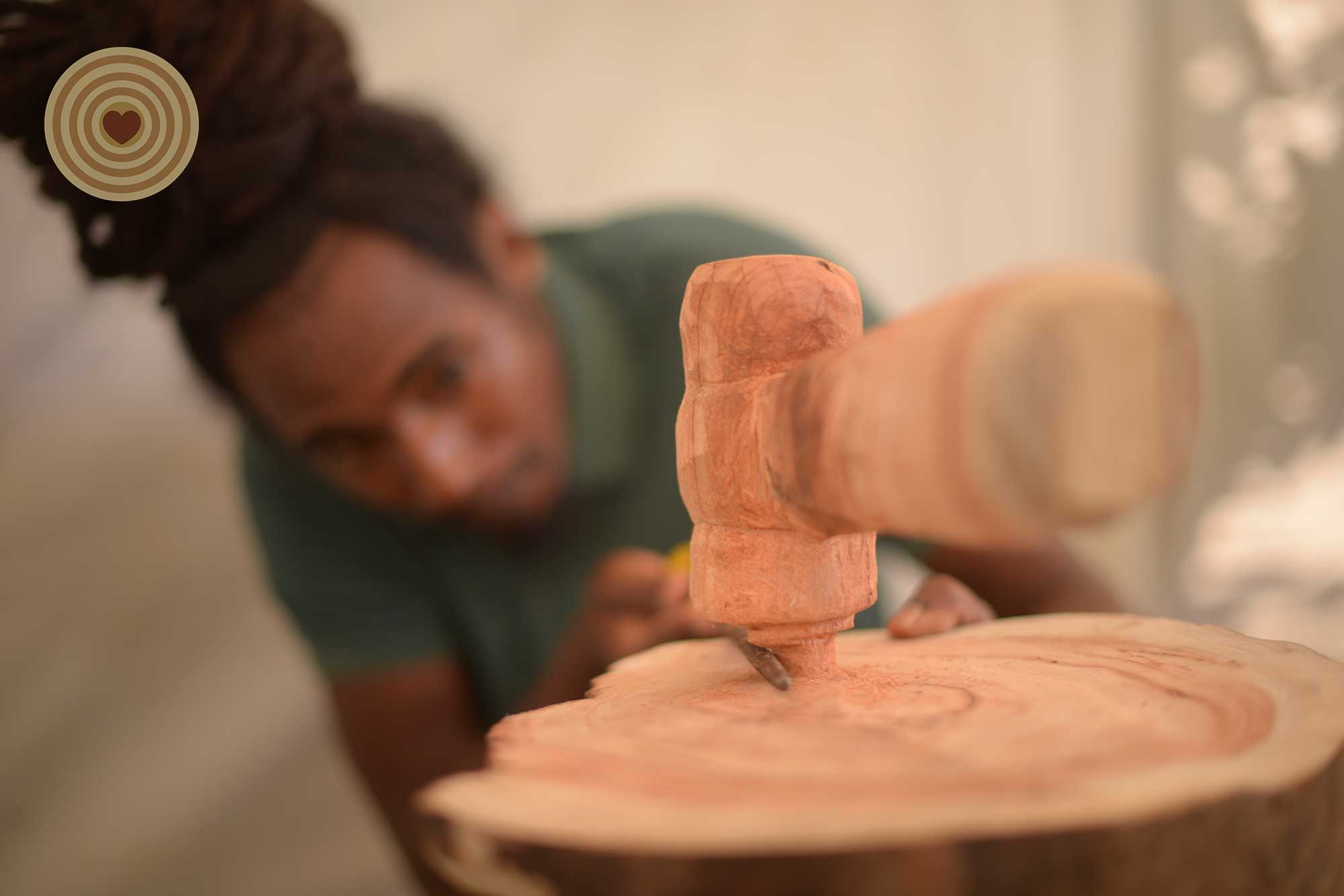 2020 WWD, regional event, Mauritius, woodcarving