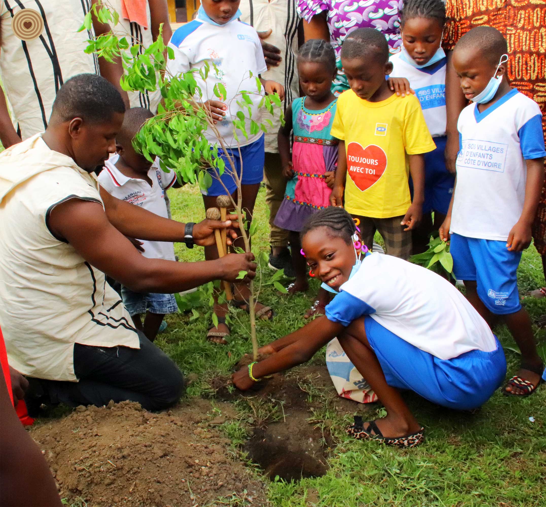 WWD 2021, tree planting, Ivory Coast