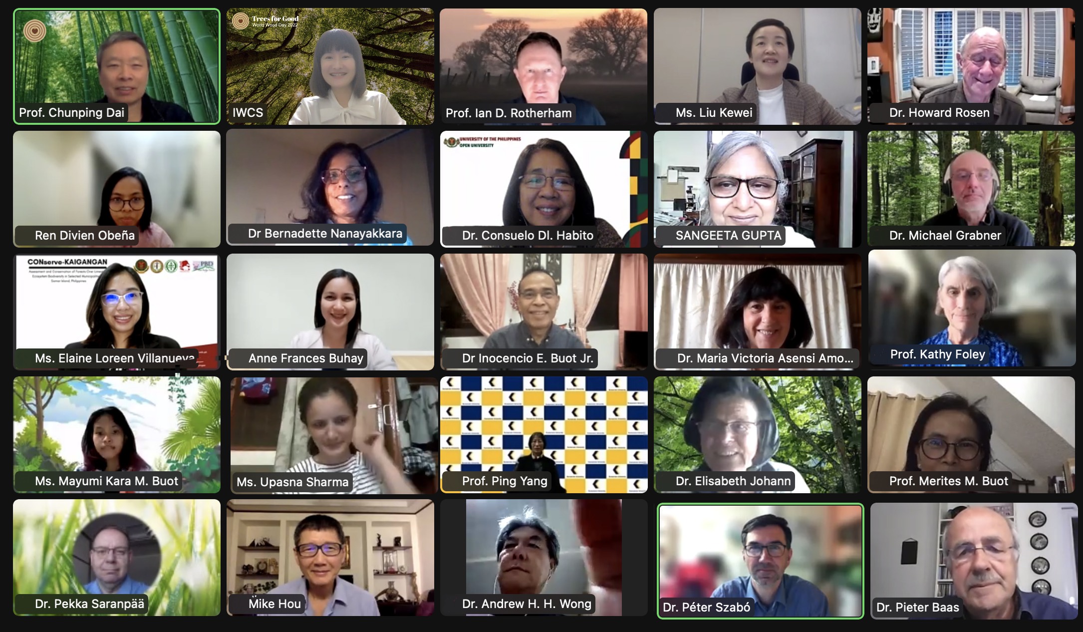2022 World Wood Day Online Symposium